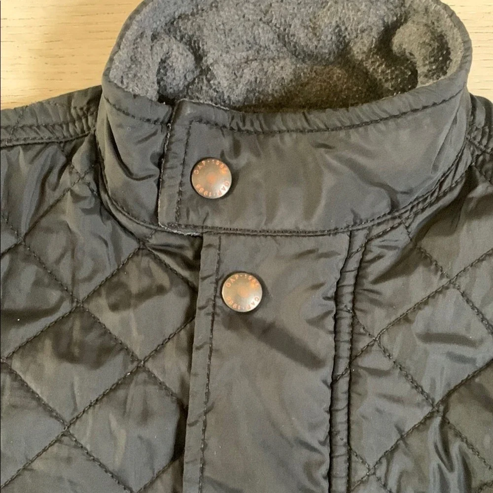 GAP Black‎ Puffer Jacket Quilted Style